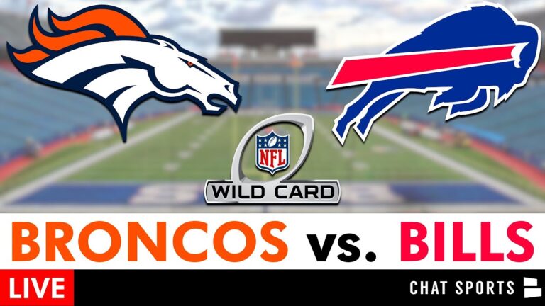 NFL Playoffs LIVE Streaming Scoreboard: Bills vs. Broncos | AFC Wild Card Free Watch Party On CBS