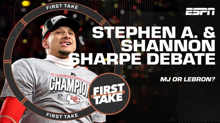 Patrick Mahomes is MORE like MJ or LeBron? Stephen A. & Shannon Sharpe REVEAL! | First Take