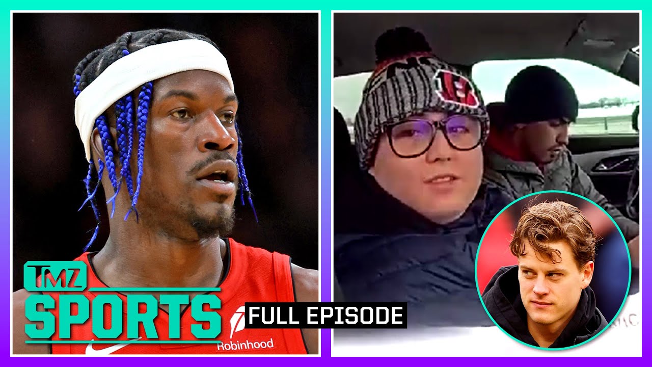 Police Video of Burrow Case Search & Heat Suspend Jimmy Butler Again | TMZ Sports Full Ep – 1/23/25