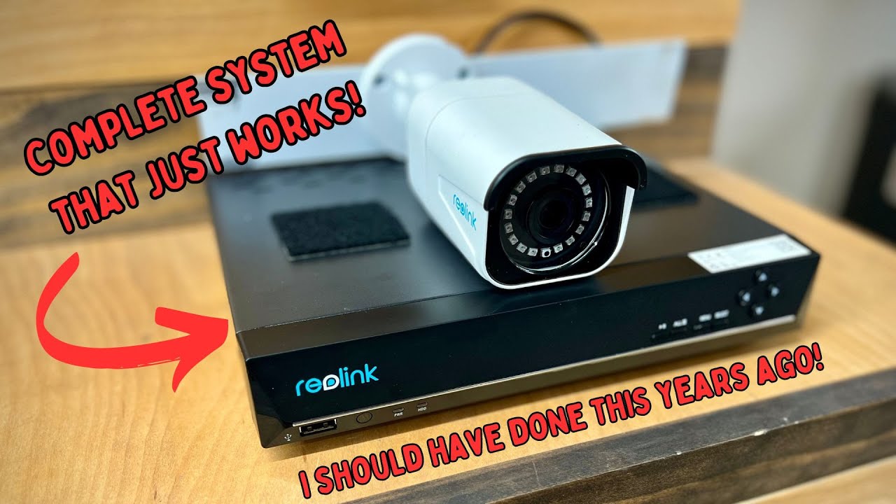 REOLINK 4K Security Camera System PoE Security Cameras Review | Wired  8MP/4K 8CH NVR  (RLK8-800B4)