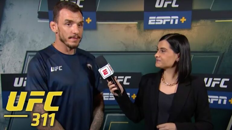 Renato Moicano says UFC 311 ‘will be his day’ after replacing Arman Tsarukyan in the main event