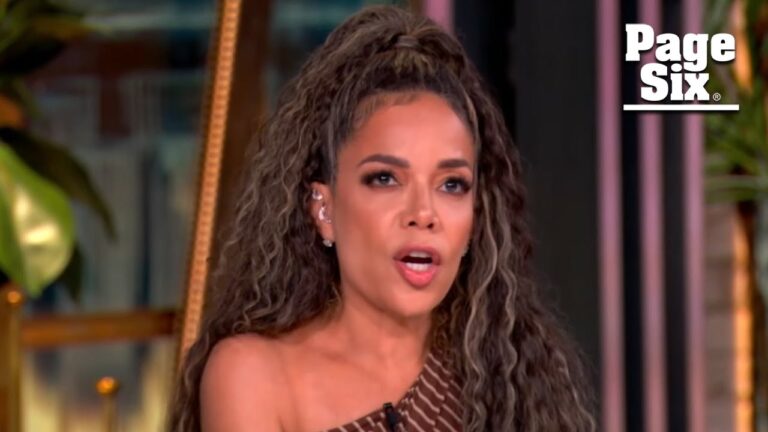 Sunny Hostin mentions her husband on ‘The View’ for the first time since federal lawsuit