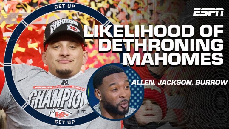 WHO CAN DETHRONE PATRICK MAHOMES? 👀 + Should the Jets BRING BACK Aaron Rodgers? 😳 | Get Up