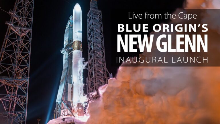 Watch live: Jeff Bezos’ Blue Origin launches a New Glenn rocket for first time at Cape Canaveral