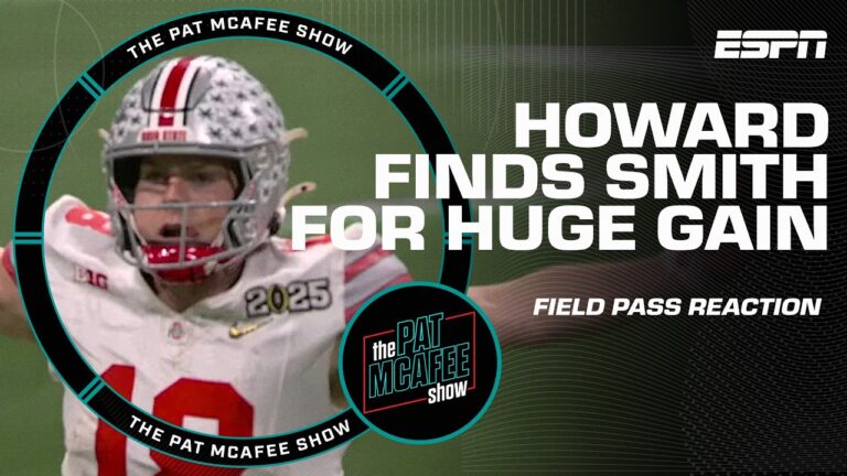 Will Howard goes deep to Jeremiah Smith to seal the natty | Field Pass with Pat McAfee Show