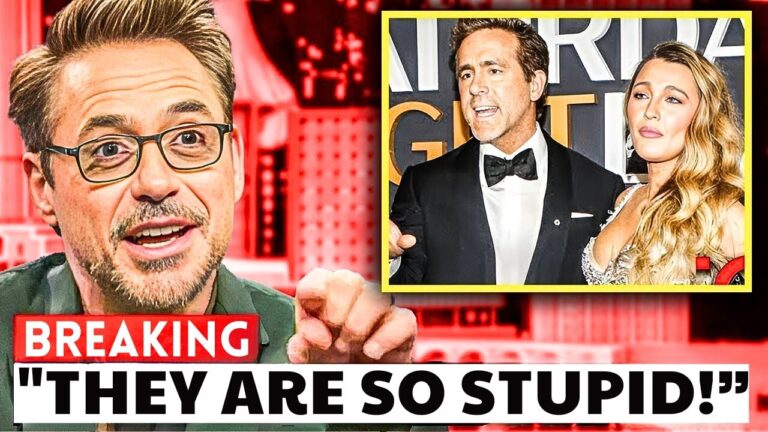 Robert Downey Hilariously ROASTS Blake Lively & Ryan Reynolds After INSANE SNL Stunt!