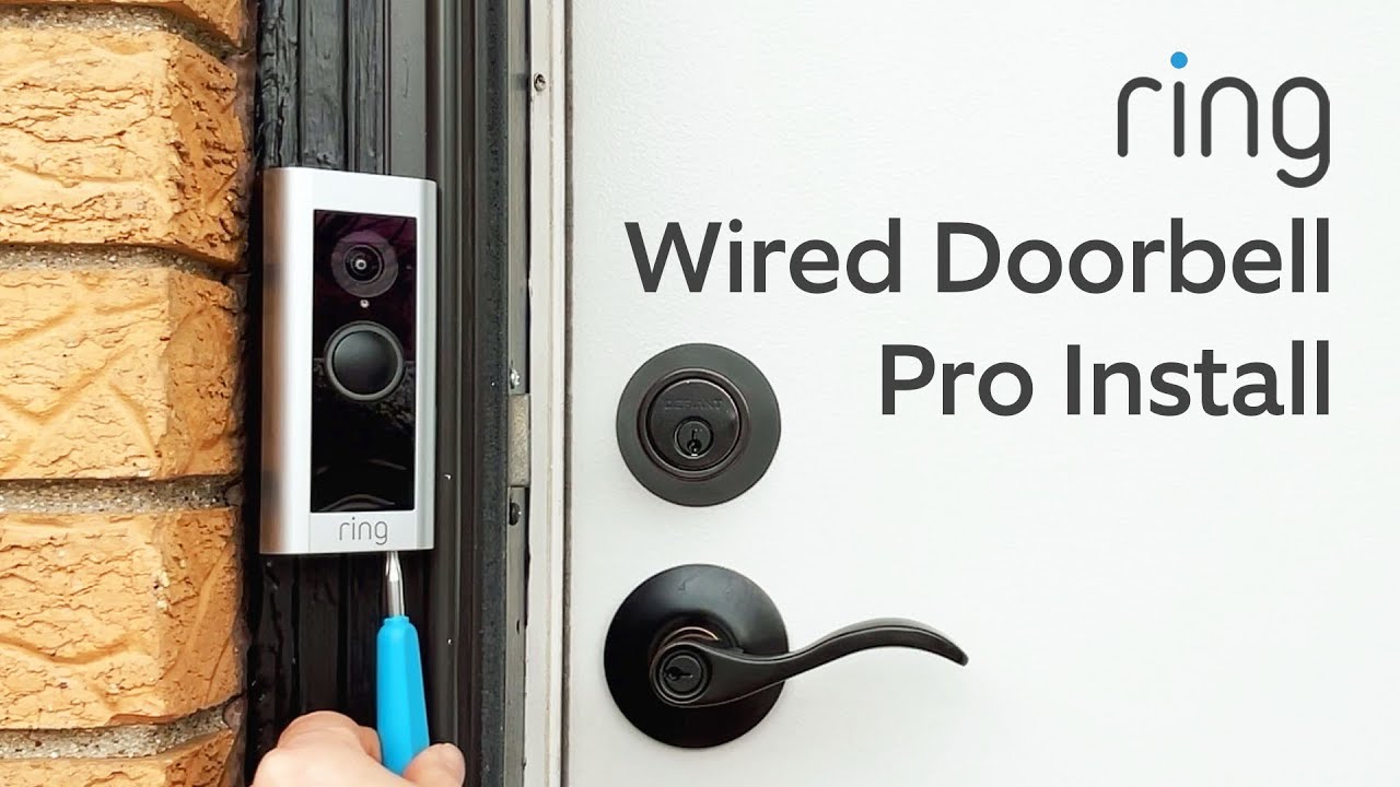 How to Install a Ring Wired Doorbell Pro