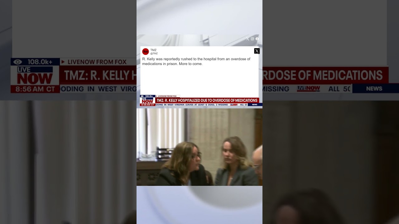 R. Kelly overdoses in prison, TMZ reports