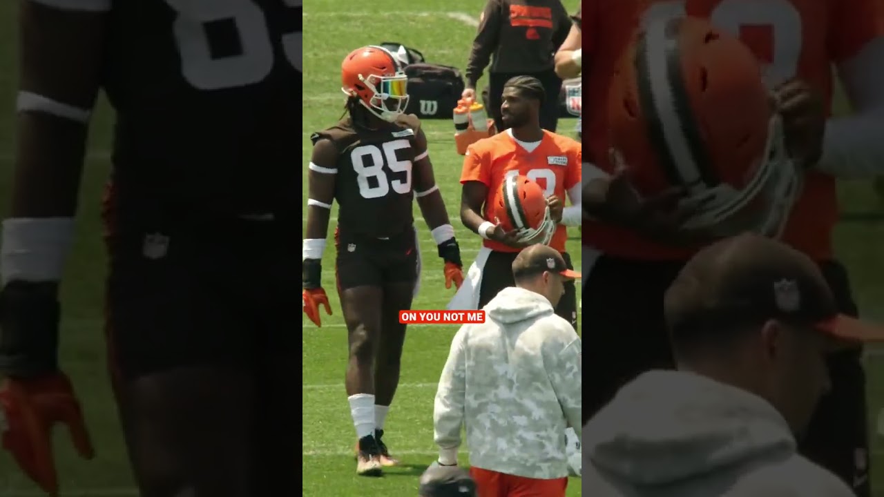 Shedeur Sanders already gameplanning Madden cellys 🤣 (via @browns/TT)