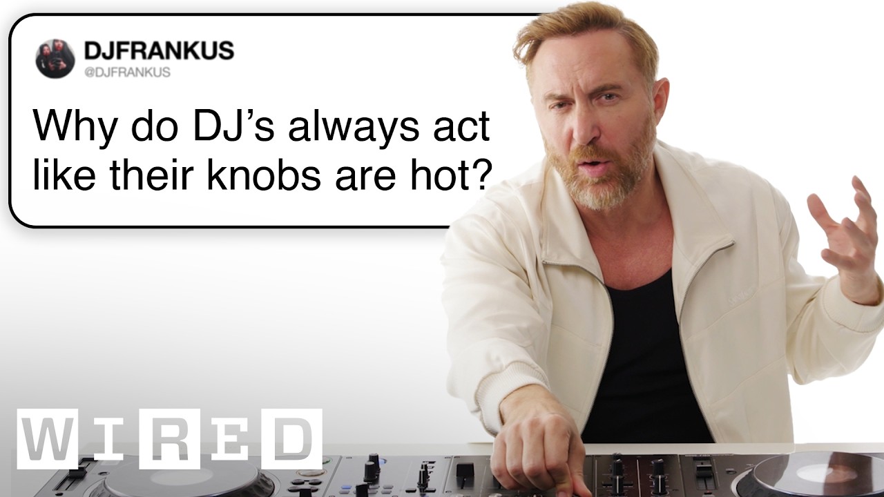 David Guetta Answers DJ Questions | Tech Support | WIRED