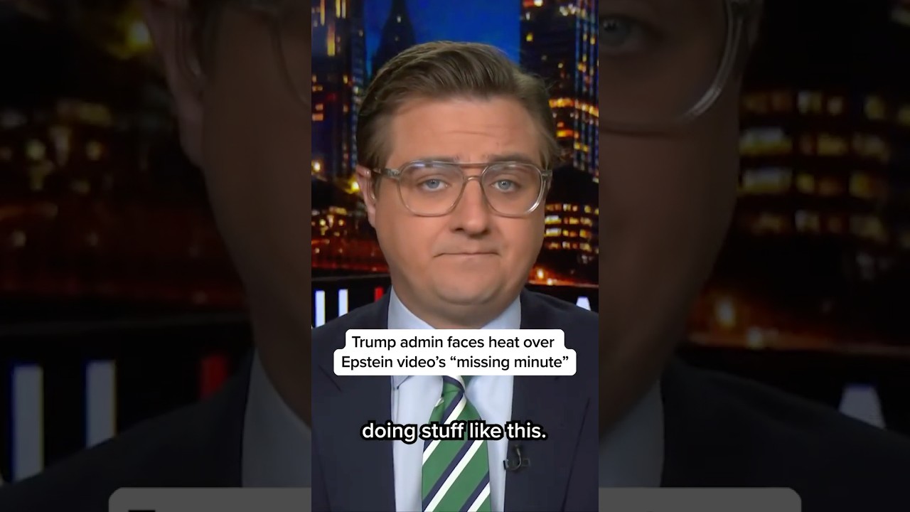Trump admin faces heat over Epstein video’s ‘missing minute’