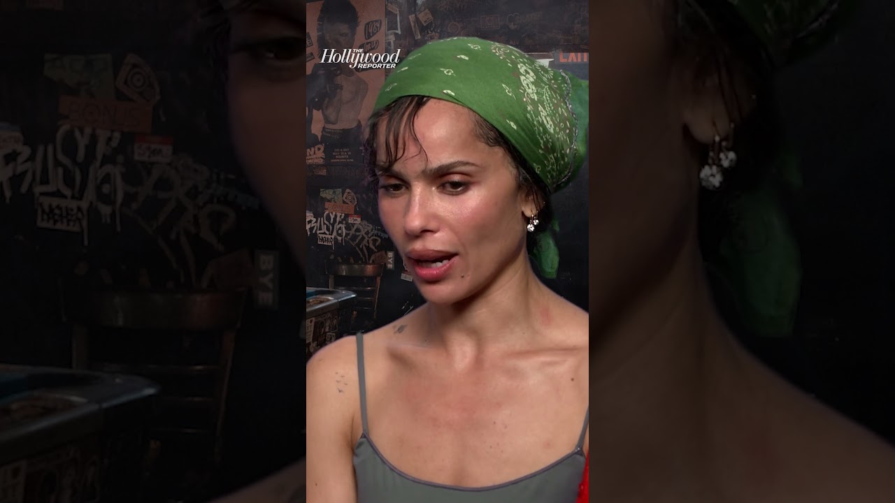 #CaughtStealing Star #ZoeKravitz Talks About the Difference Between Filmmaking & Acting #shorts