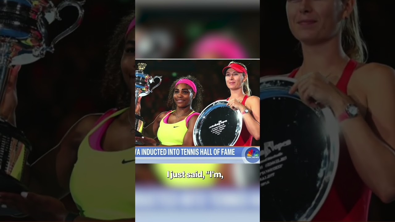 Serena Williams was the first person Maria Sharapova asked for her Hall of Fame intro #shorts