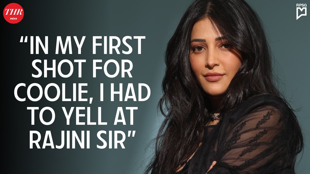 Shruti Haasan on Working with Rajinikanth & Being More Than a Star’s Daughter | InFocus | THR India