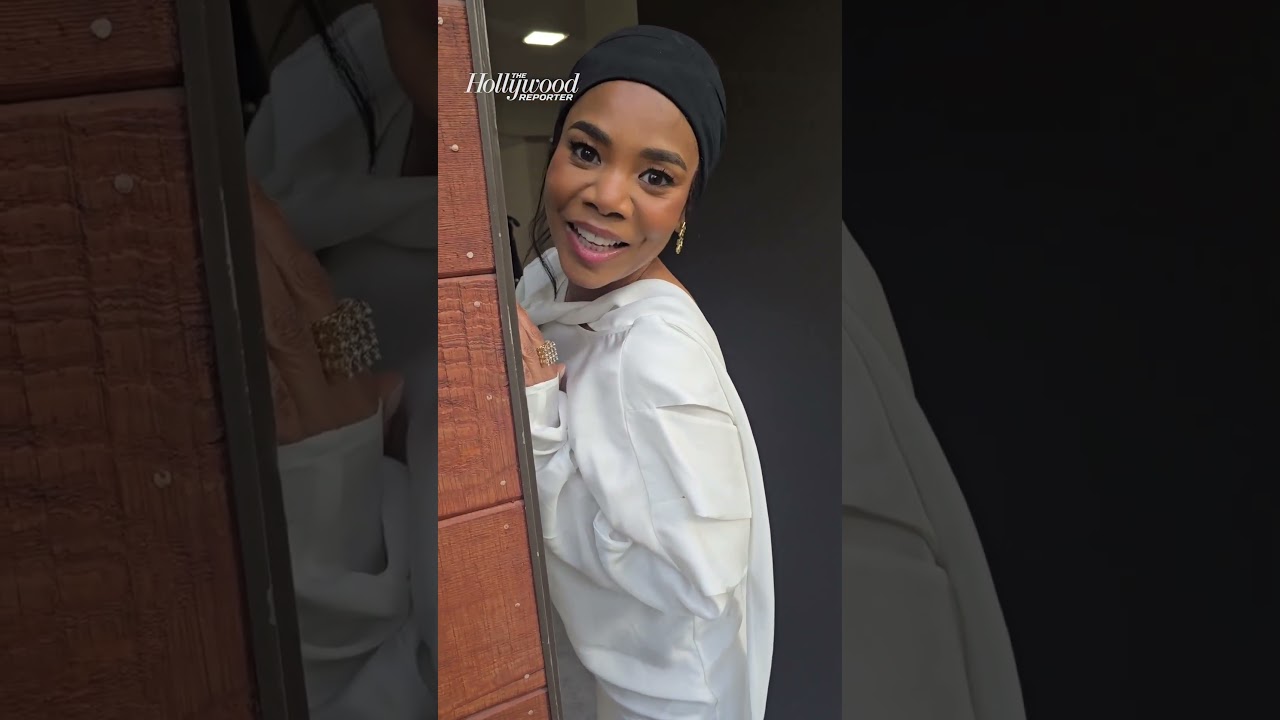Go Behind the Scenes With #ReginaHall During Her THR Photo Shoot #shorts