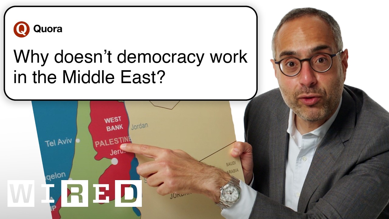 Harvard Professor Answers Middle East Questions | Tech Support | WIRED