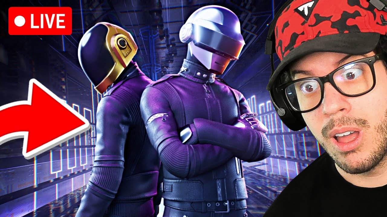 🔴 LIVE! – NEW *LIVE EVENT* DAFT PUNK in FORTNITE is COMING SOON!