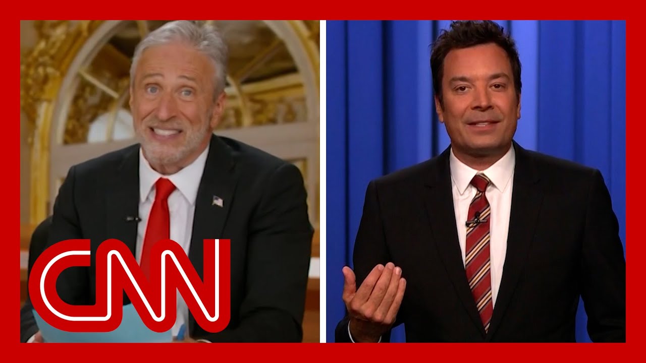 Late-night hosts defend Kimmel, mock Trump