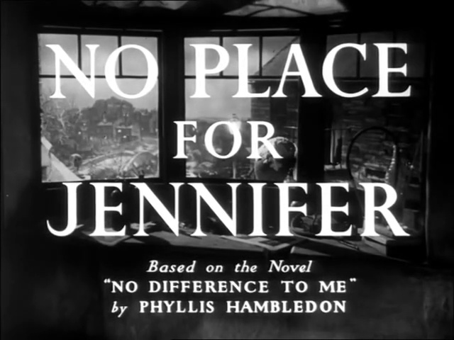 No Place for Jennifer (1950) Full Movie | Leo Genn, Rosamund John, Guy Middleton, Janette Scott