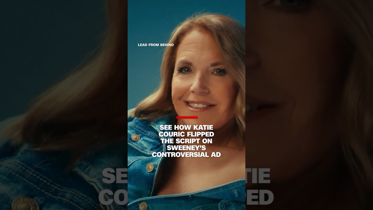 See how Katie Couric flipped the script on Sweeney’s controversial ad