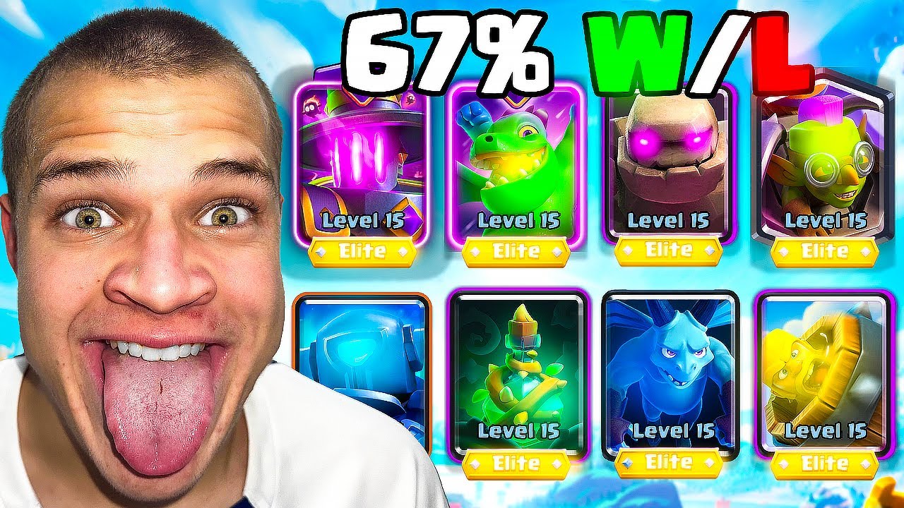 THE BEST DECKS IN CLASH ROYALE