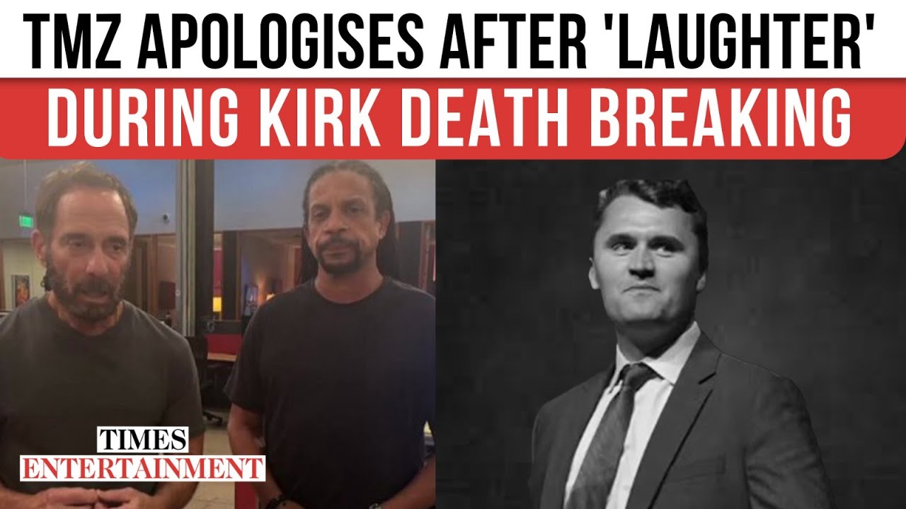 TMZ Apologizes After Staff Laughter Erupts During Charlie Kirk Death Coverage