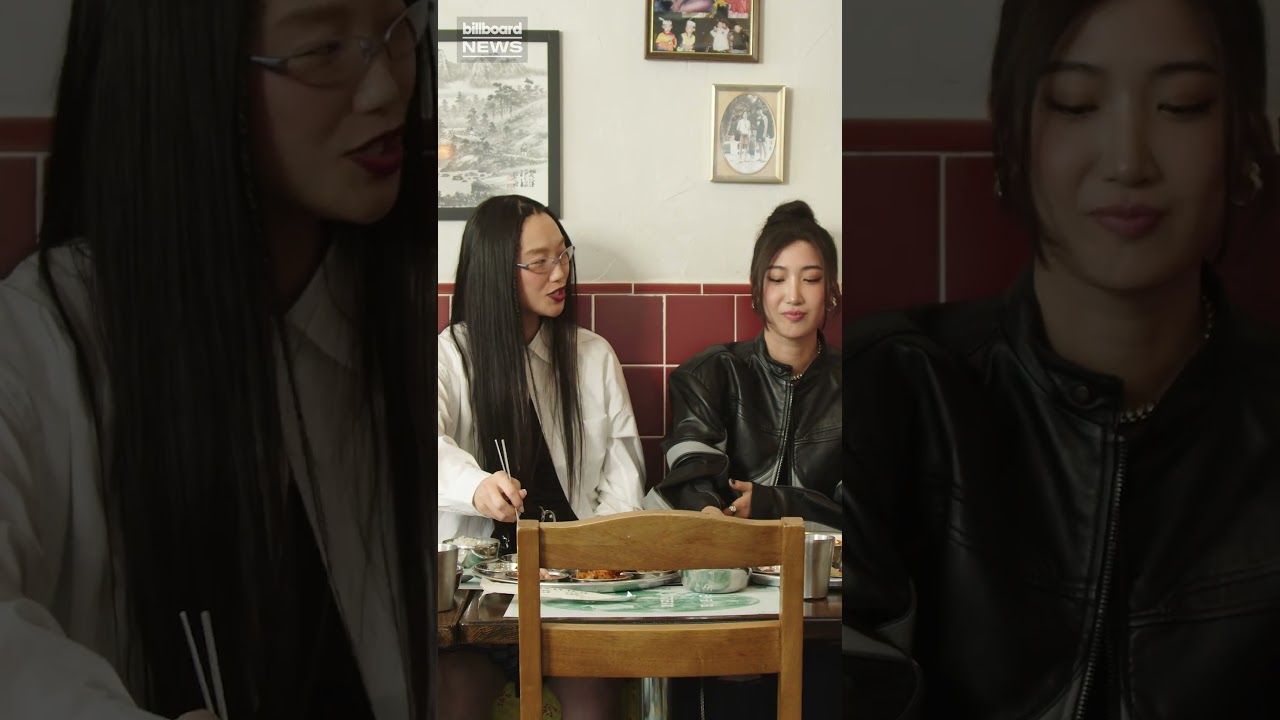 The Vocalists of HUNTR/X Reaction to Trailblazing Hot 100 With “Golden” #Shorts