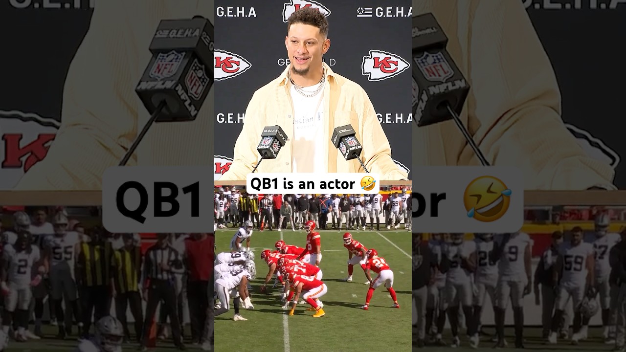 Add actor to QB1’s resume 🤣