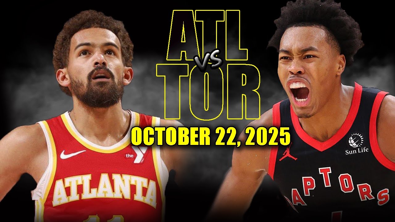 Atlanta Hawks vs Toronto Raptors Full Game Highlights – October 22, 2025 | NBA Season