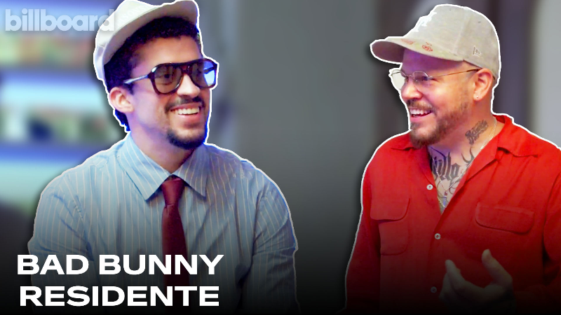Bad Bunny Tells Residente Why “He Doesn’t Want to Leave” Puerto Rico | Billboard Presents
