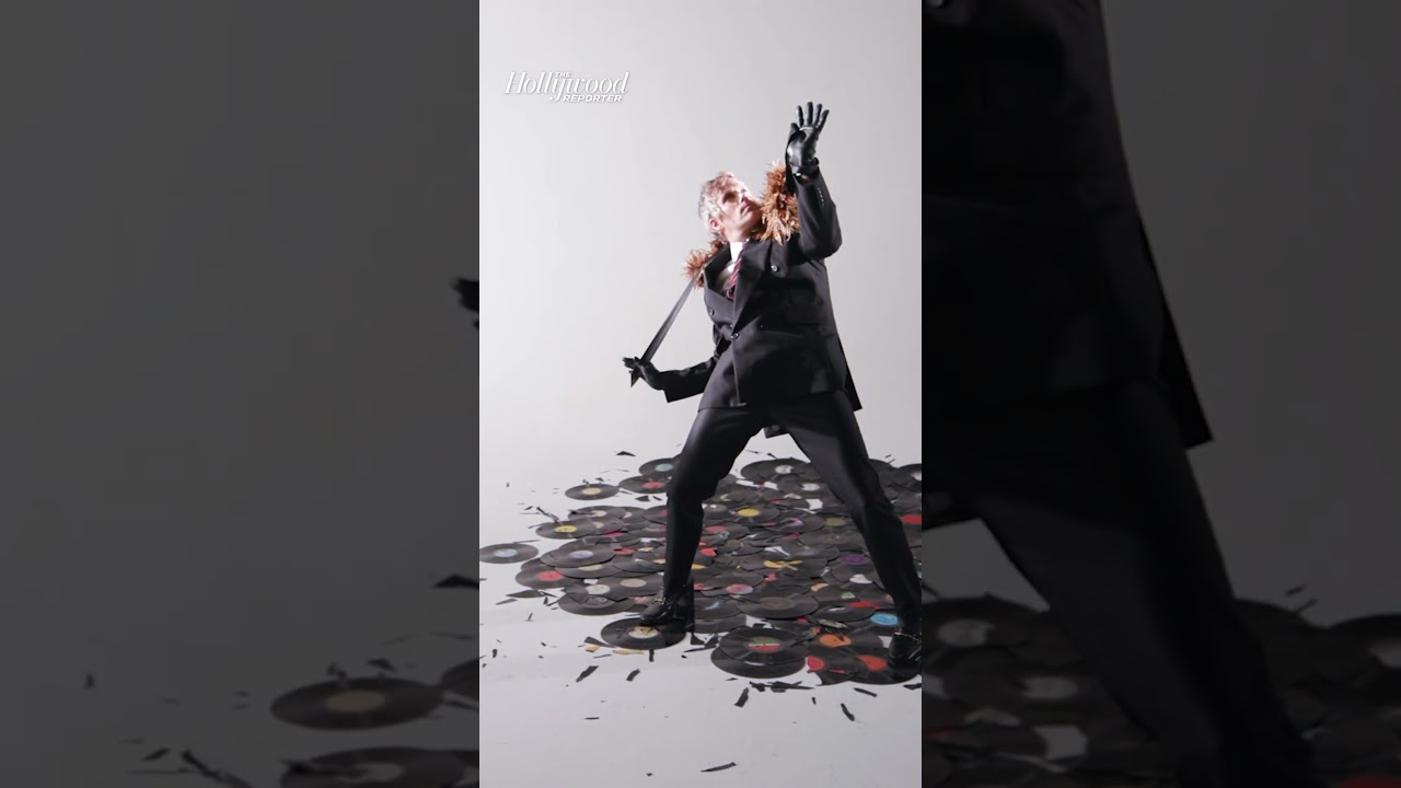 Behind the Scenes With #JustinTranter During His #THRCover Shoot #shorts