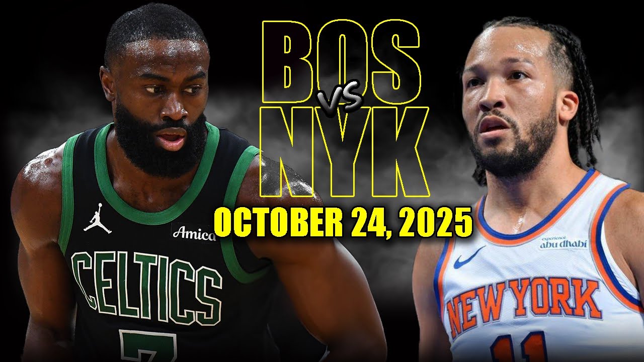 Boston Celtics vs New York Knicks Full Game Highlights – October 24, 2025 | NBA Season