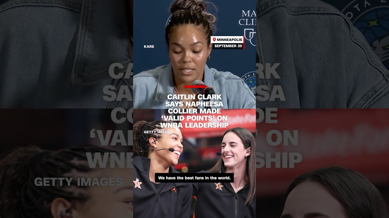 Caitlin Clark says Napheesa Collier made ‘valid points’ about WNBA leadership