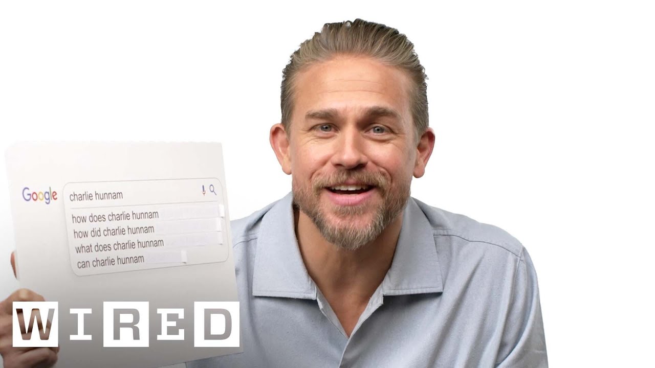 Charlie Hunnam Answers The Web’s Most Searched Questions | WIRED