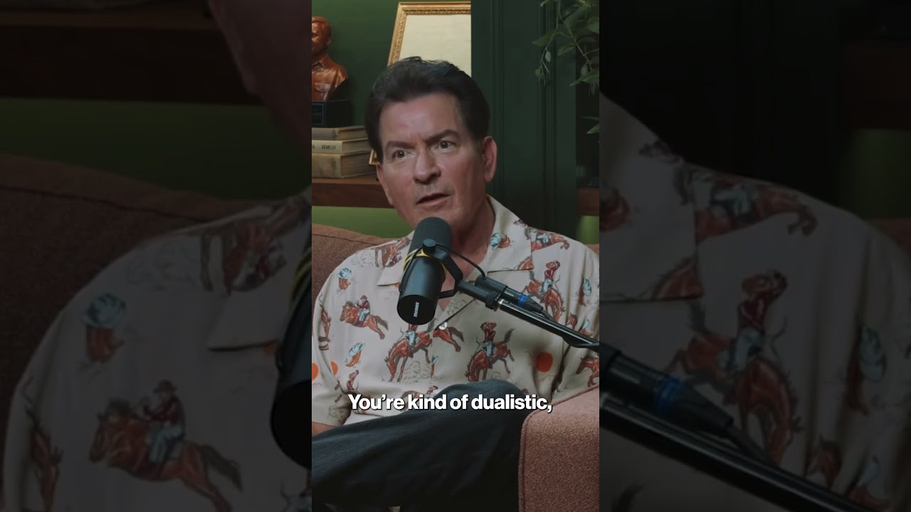 Charlie Sheen reveals struggle of growing up as Emilio Estevez’s younger brother #shorts