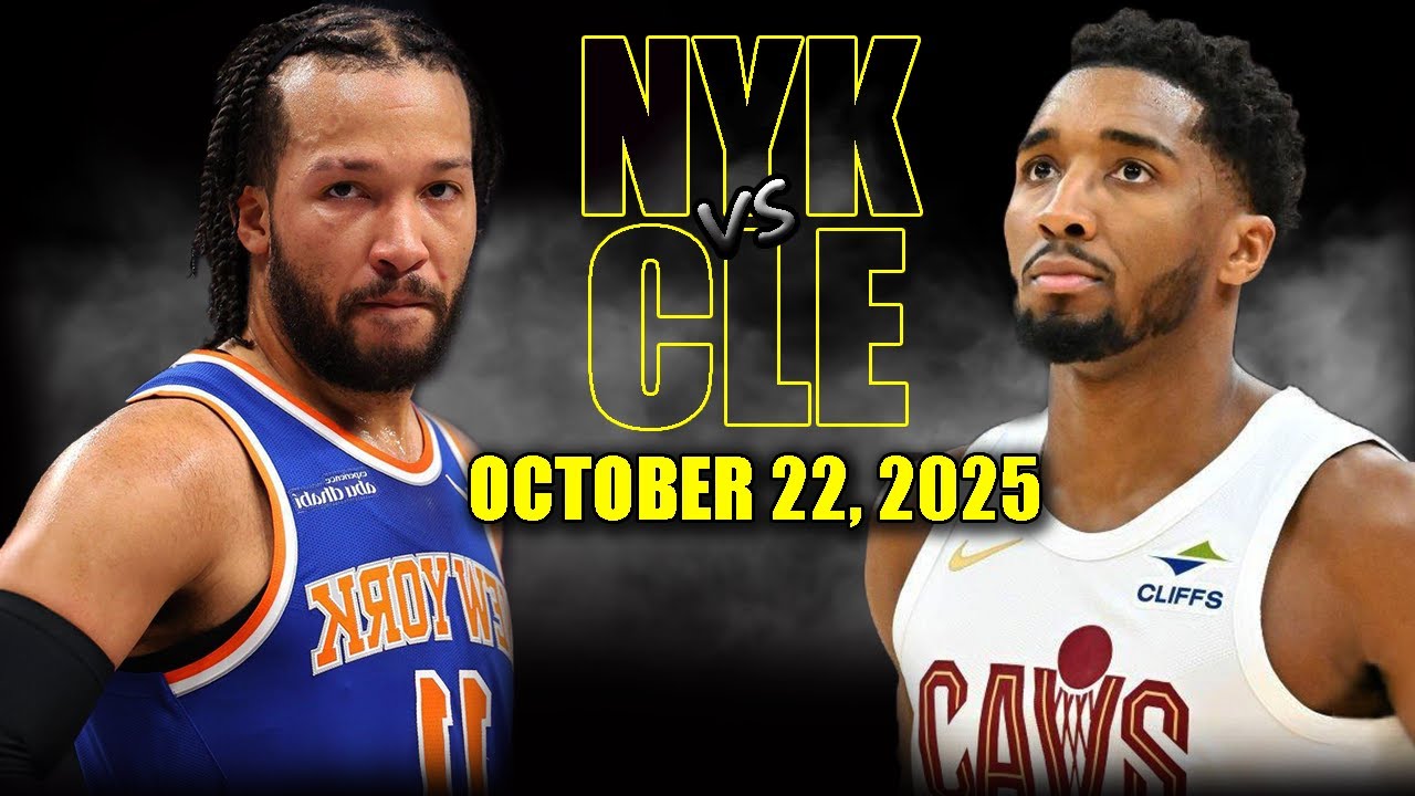 Cleveland Cavaliers vs New York Knicks Full Game Highlights – October 22, 2025 | NBA Season