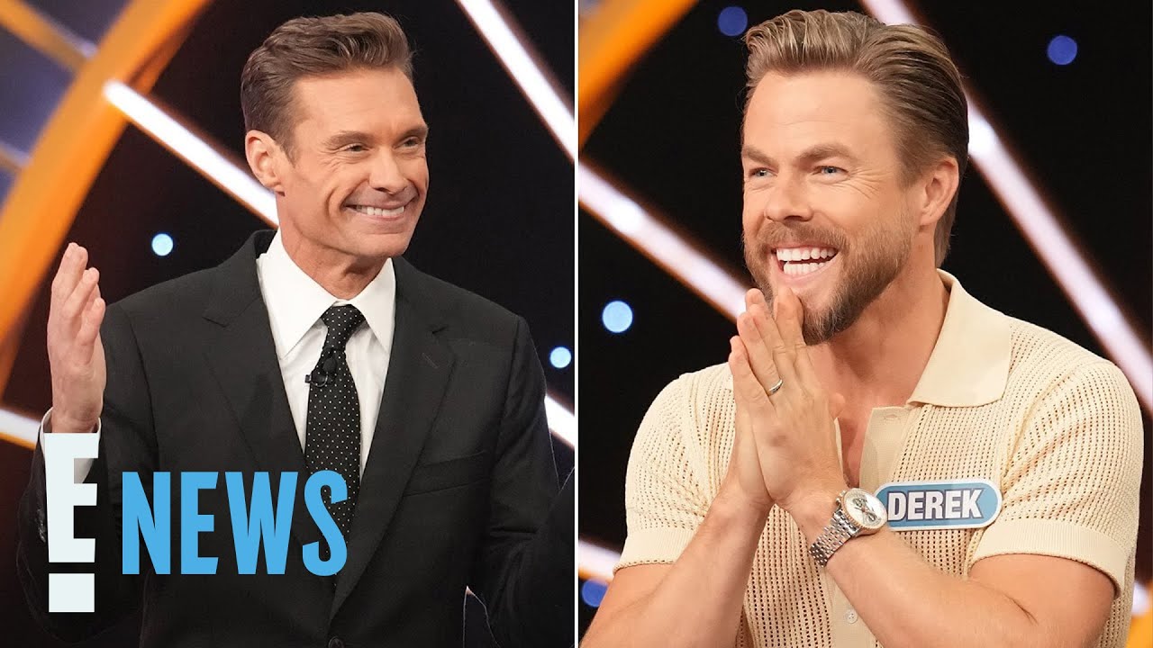 Derek Hough Denies Ryan Seacrest’s Wheel of Fortune Incident Story | E! News