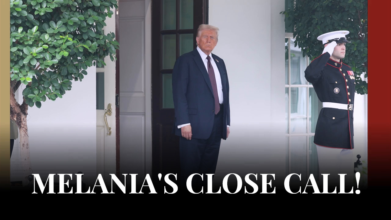 Donald Trump Called “Protector” After Catching Melania Near Marine One