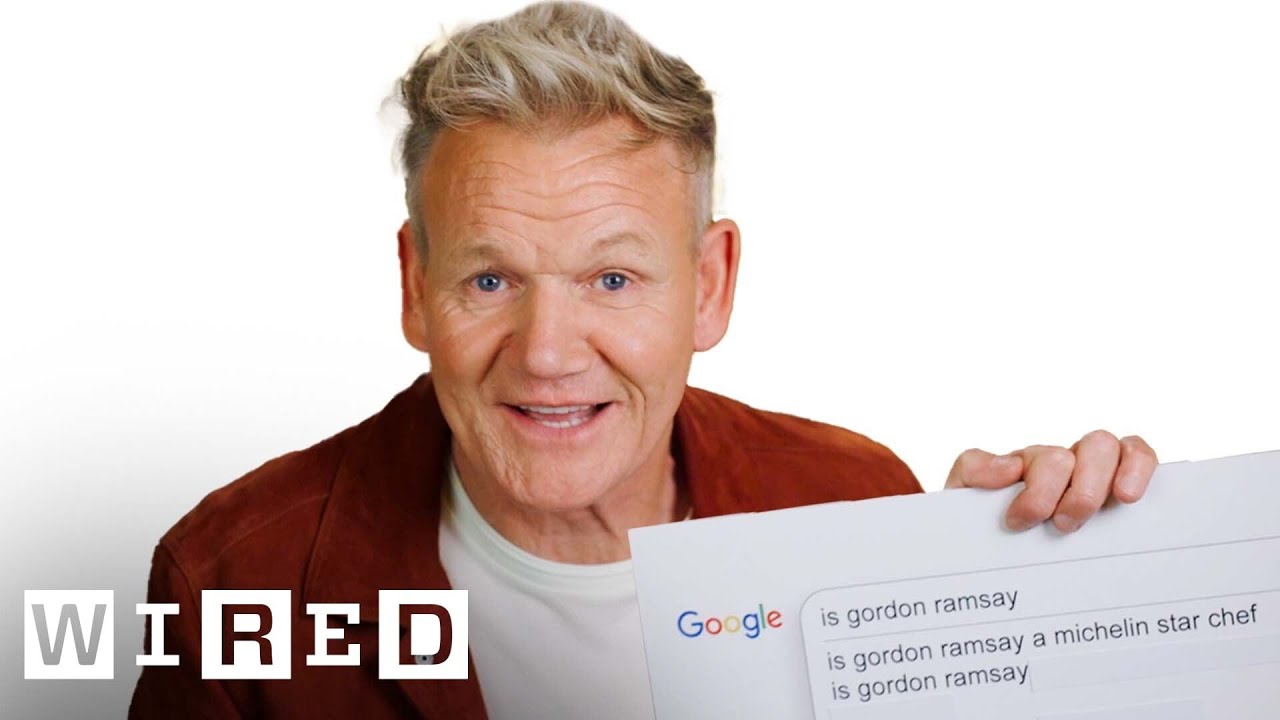 Gordon Ramsay Answers The Web’s Most Searched Questions | WIRED