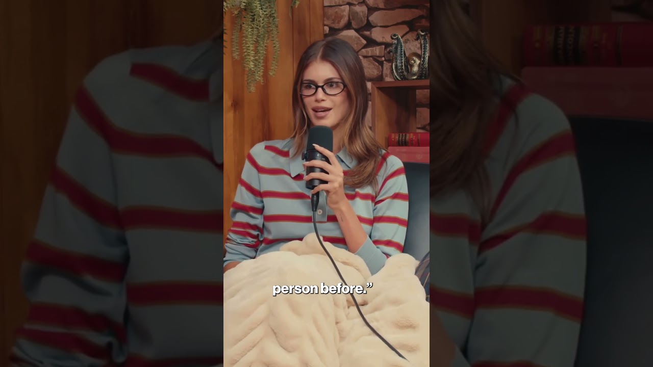 Kaia Gerber addresses the age gaps in her past relationships #shorts