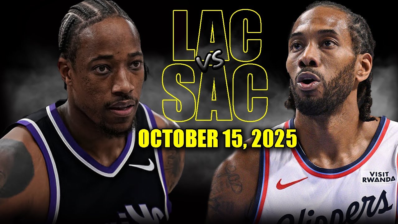 Los Angeles Clippers vs Sacramento Kings Full Game Highlights – October 15, 2025 | NBA Preseason