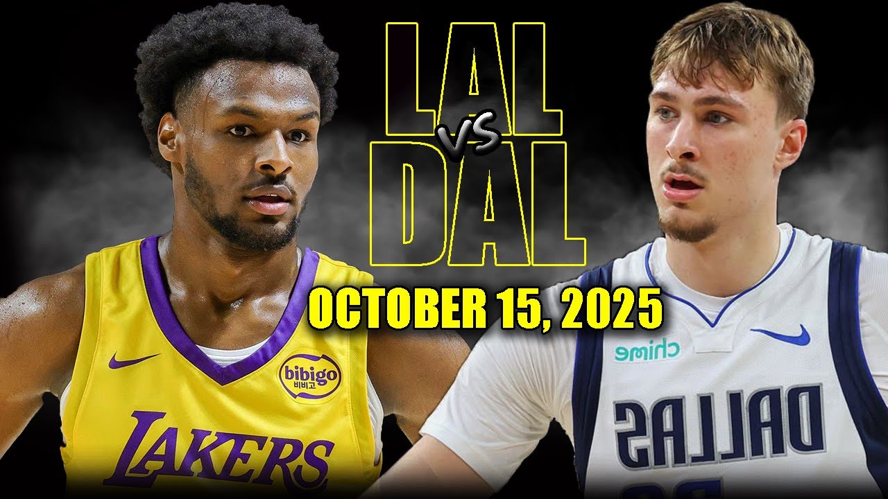Los Angeles Lakers vs Dallas Mavericks Full Game Highlights – October 15, 2025 | NBA Preseason