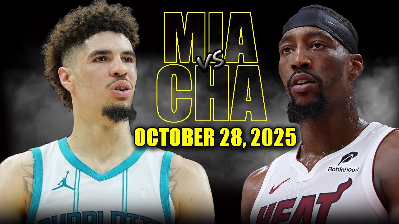 Miami Heat vs Charlotte Hornets Full Game Highlights – October 28, 2025 | NBA Season