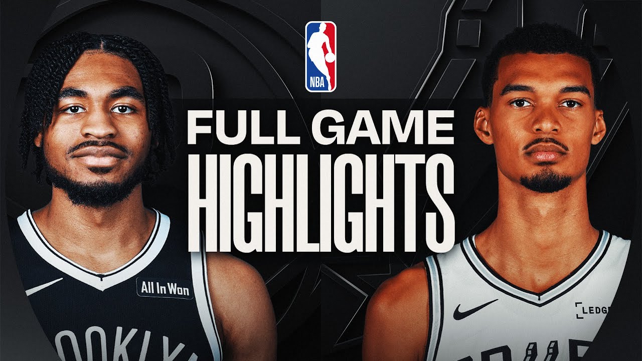 NETS at SPURS | FULL GAME HIGHLIGHTS | October 26, 2025