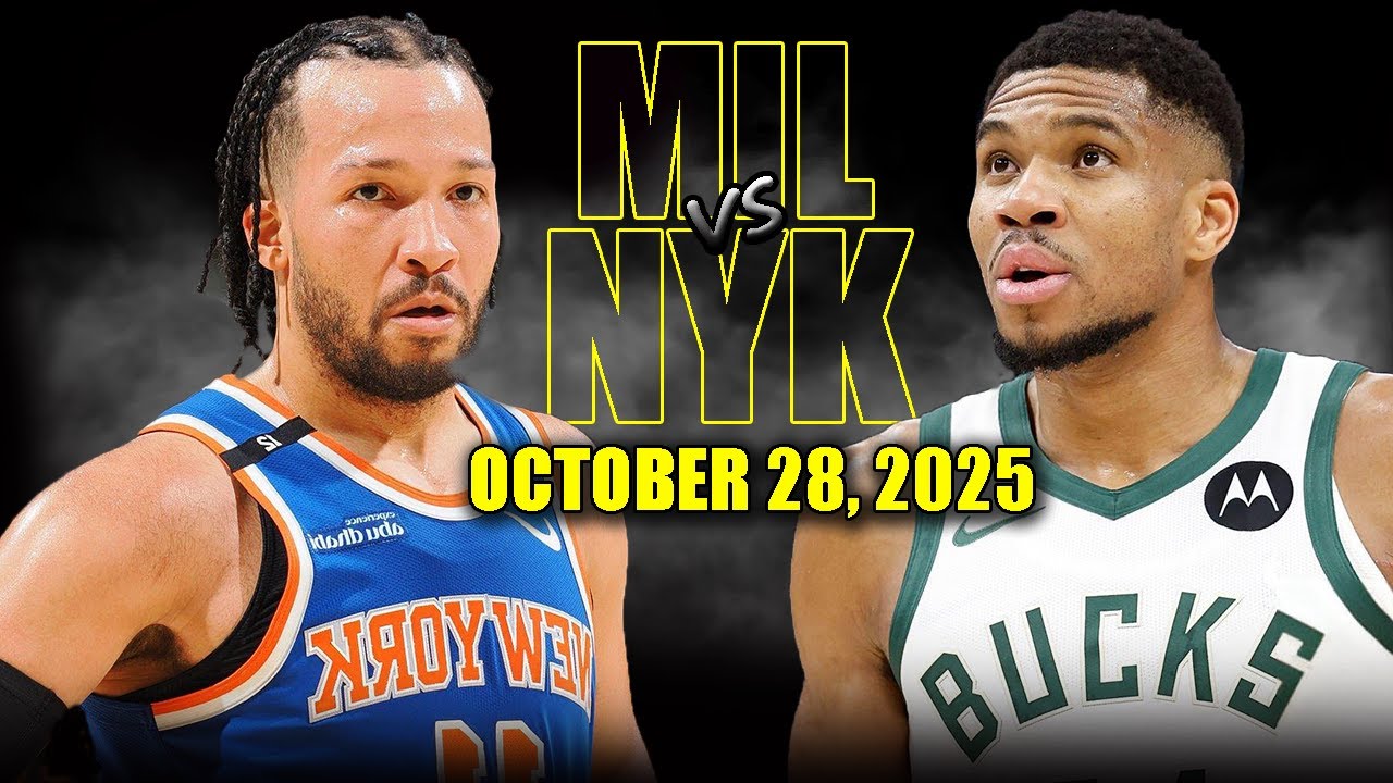 New York Knicks vs Milwaukee Bucks Full Game Highlights – October 28, 2025 | NBA Season