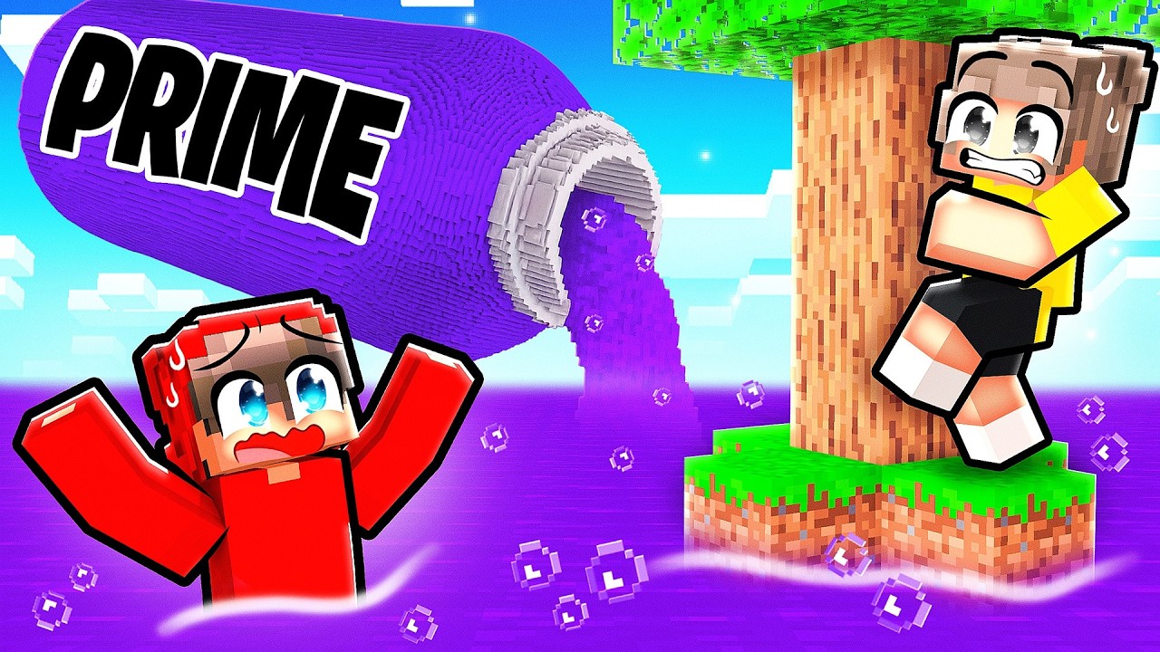 PRIME Rises Every Minute In Minecraft