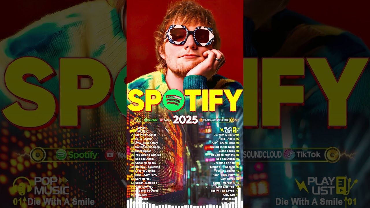 Spotify 🌲 Billboard Hot 100 Top 10 🍁 Justin Bieber, Dua Lipa, Ed Sheeran, Bruno Mars, Selena Gomez