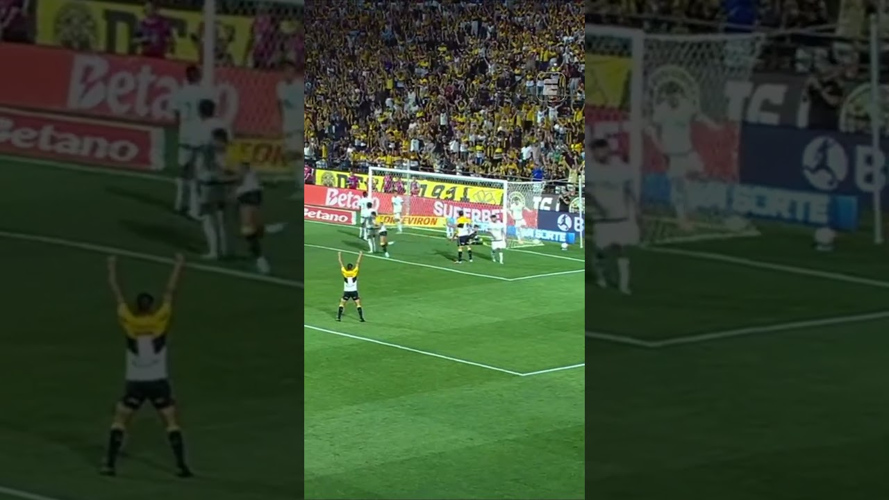 TUDO IGUAL! CRICIÚMA EMPATA O JOGO COM O GOIÁS AINDA NO PRIMEIRO TEMPO 🔥 #shorts