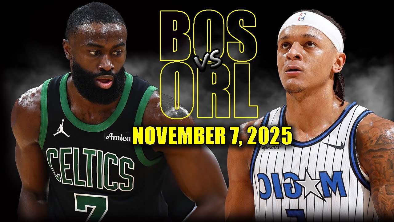 Boston Celtics vs Orlando Magic Full Game Highlights – November 7, 2025 | NBA Season
