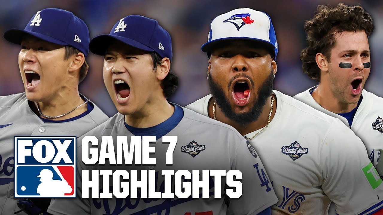 Dodgers vs. Blue Jays Game 7 Highlights 🔥 World Series on FOX